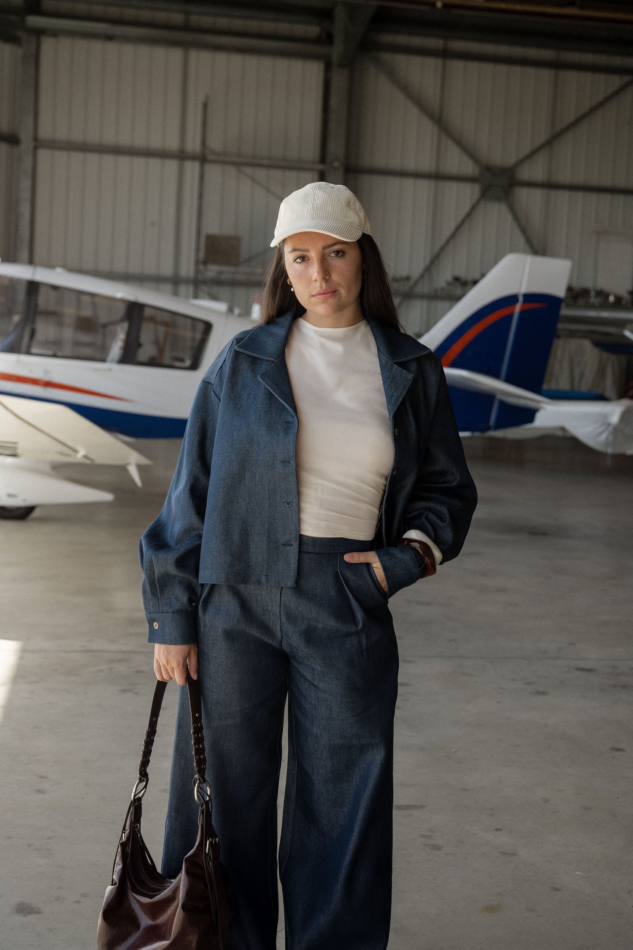 Le pantalon Heathrow - Jean brut