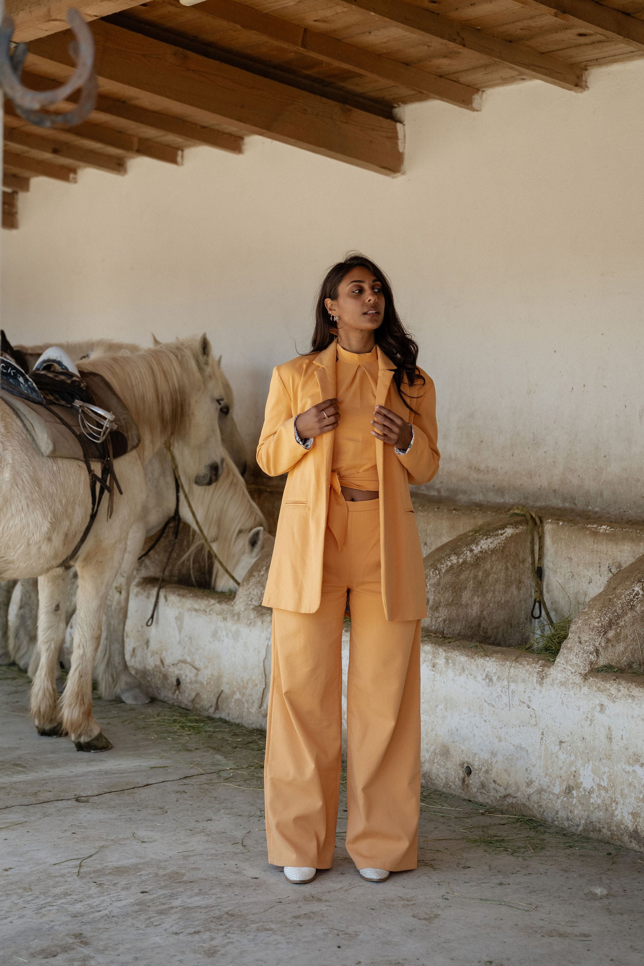 Le pantalon Orange