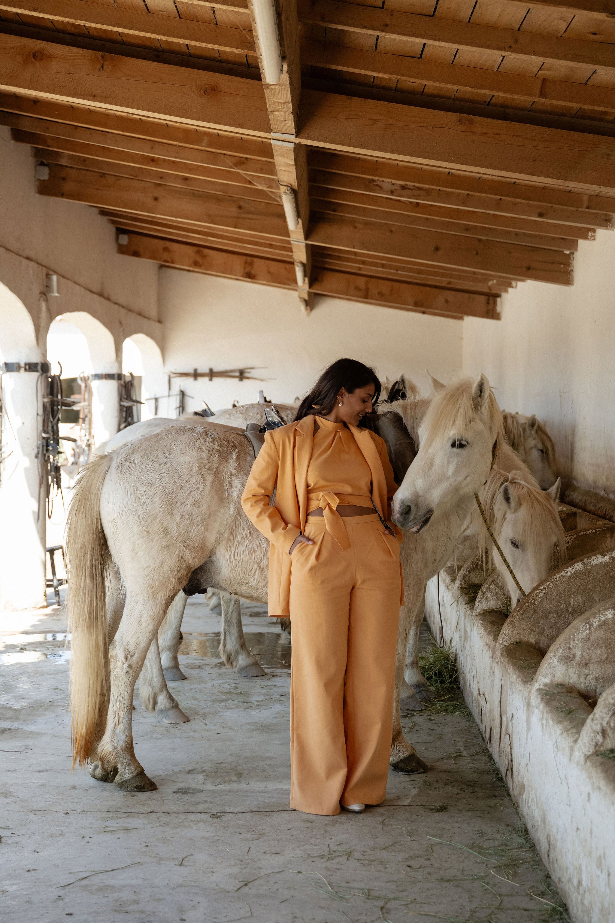 Le pantalon Orange